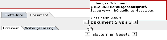 Abbildung: Blätter im Dokument
