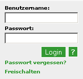 Abbildung: Anmeldemaske